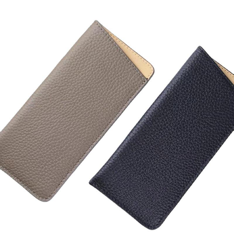 Schutzhülle aus Leder für Brillen: Unisex PU Aufbewahrungsbeutel für Sonnenbrillen und Kurzsichtigkeitsbrillen