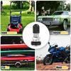 2 Stück Motorrad Radventil 33mm Motorrad Roller Fahrrad Quad Schlauchloser Mountainbike Reifenventil Staubkappe