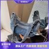 Denim Bag Women's Large-capacity New Summer Casual Niche Design Messenger Bag Dumpling Bag