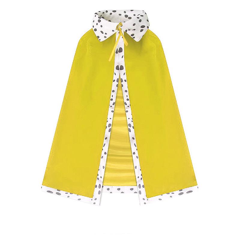 Children's Halloween Royal Cloak - Adult Prince/Princess Cape for European Festival & Masquerade Performance.