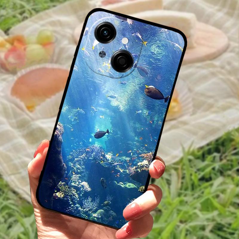 New Luxury Fashion For Tecno Spark Go 1 Phone Case Spark Go 2025 TPU Soft Silicone Fundas Cover For Tecno Pop 9 4G Bumper Shells