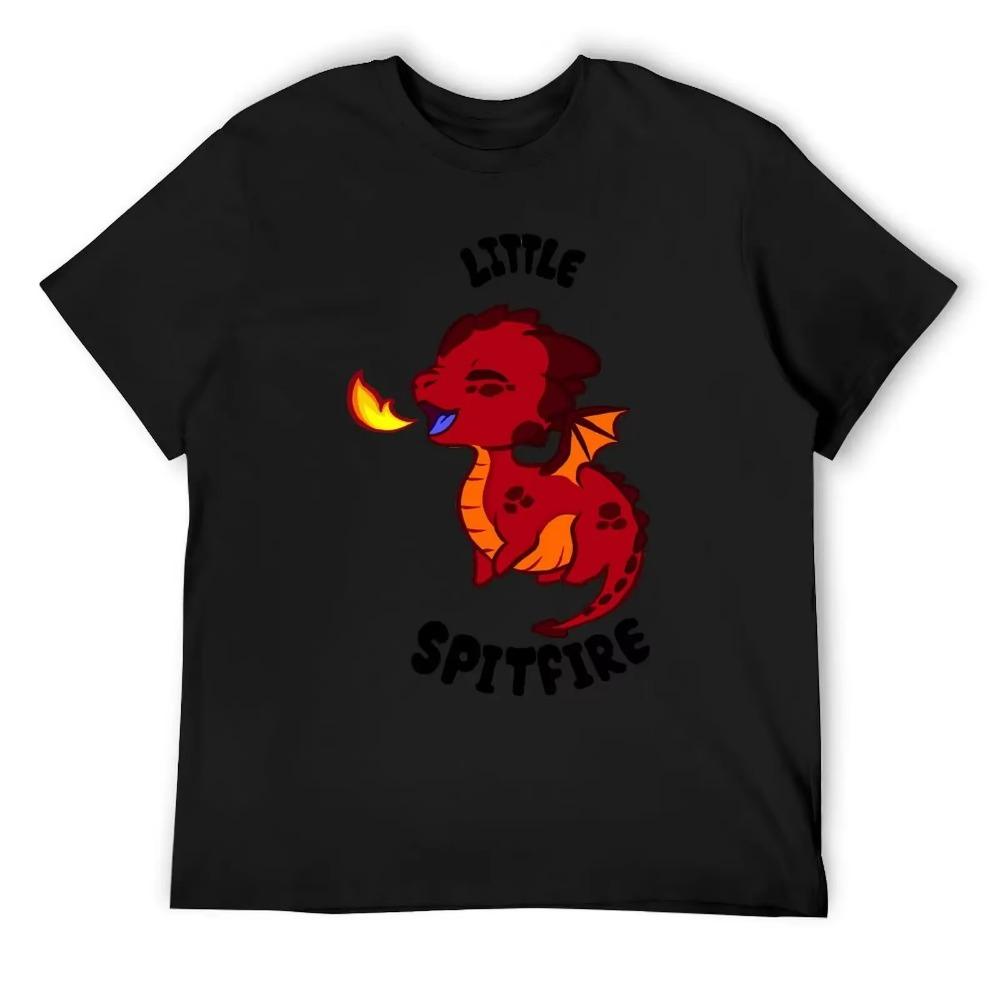 Little SpitFire For Sale T-shirt Harajuku Movement Casual T-shirts Classic Fitness USA Size