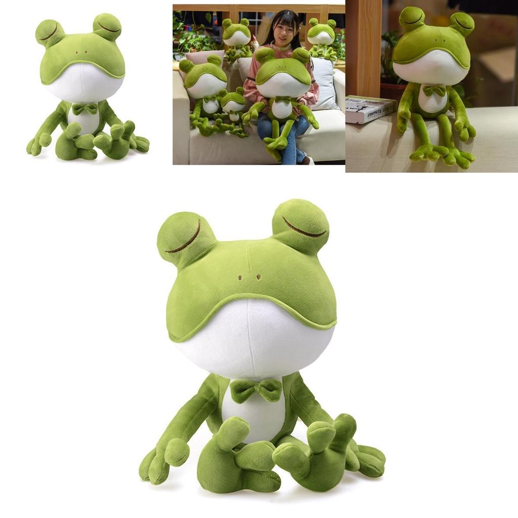Adorable Frog Plush Pillow Soft Stuffed Toy Doll Gift Home Decoration