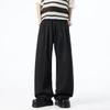 Summer Breathable Imitation Linen Pants Men Casual Trousers Women Trendy All-Match Long Pants Lightweight Daily Streetwear Pants
