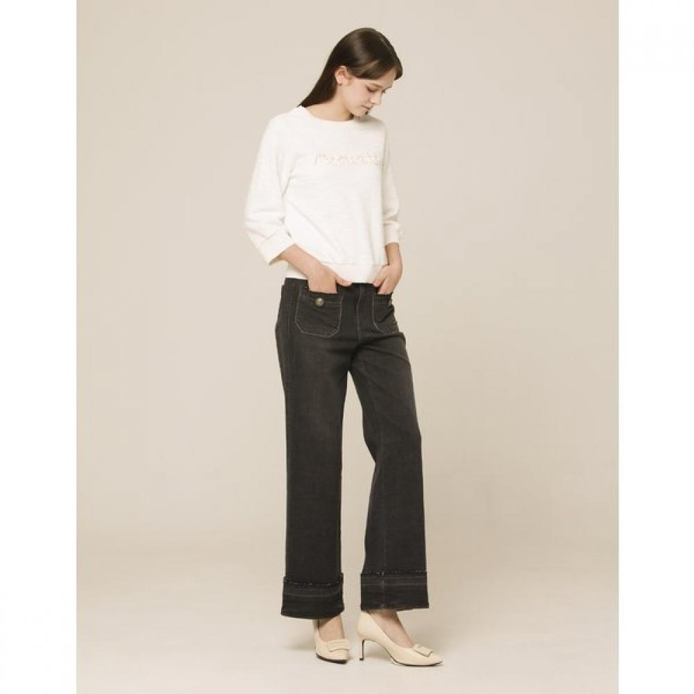 Son Jung Wan Roll Up Washing Denim Pants Zjl6161071
