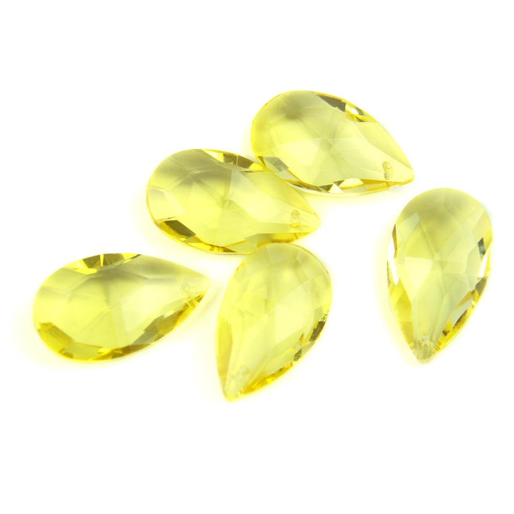50Mm Tear Drop Crystal Lighting Pendants Glass Ceiling Chandeleir Parts Beads Garland Strand Accessories Wedding Party Decor