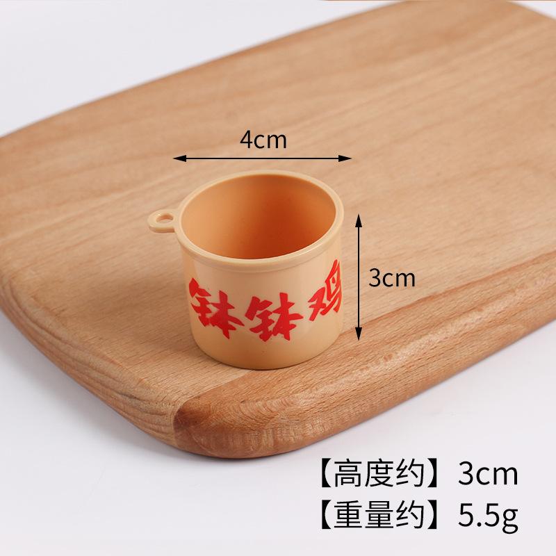 Mini Miniature Simulation Plate Small Bowl Tableware Diy Food Play Accessories Mini Container Play House Kitchen Toys