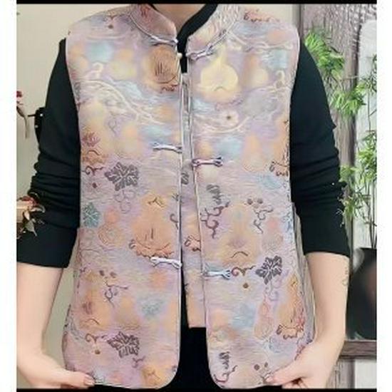 2026 Spring Women's Tang Suit: Trendy Embroidered Vest