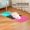 Soft Silicone Cat Massage Mat Floor Rubbing Itch Relief Tool Self Entertainment Grooming Hair Remover Cat Scratching Pad Pet Supplies