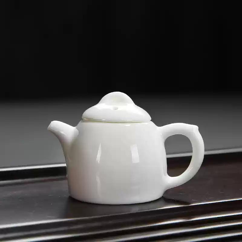 1PCS Chinese ceramics Tea pet Small Fingertip Pot tea Figurine Ornament Boutique oolong Tea Accessories home decoration
