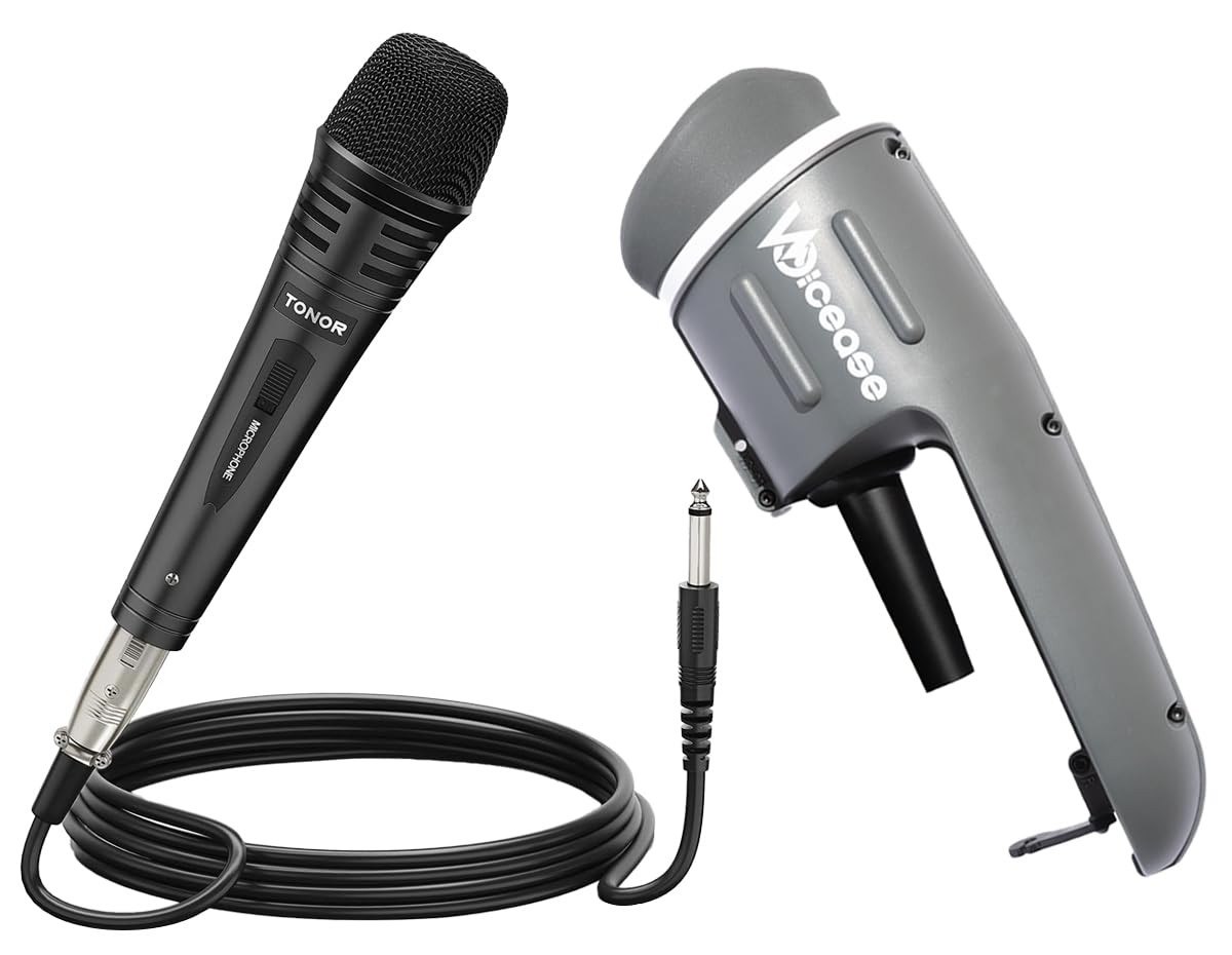 

Voicease Soundproof room that can be held in one hand with dynamic microphone Karaoke distribution Karaoke distribution at home Voice training