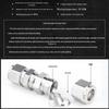 Huishida 316L Stainless Steel Ferrule Bulkhead Connector