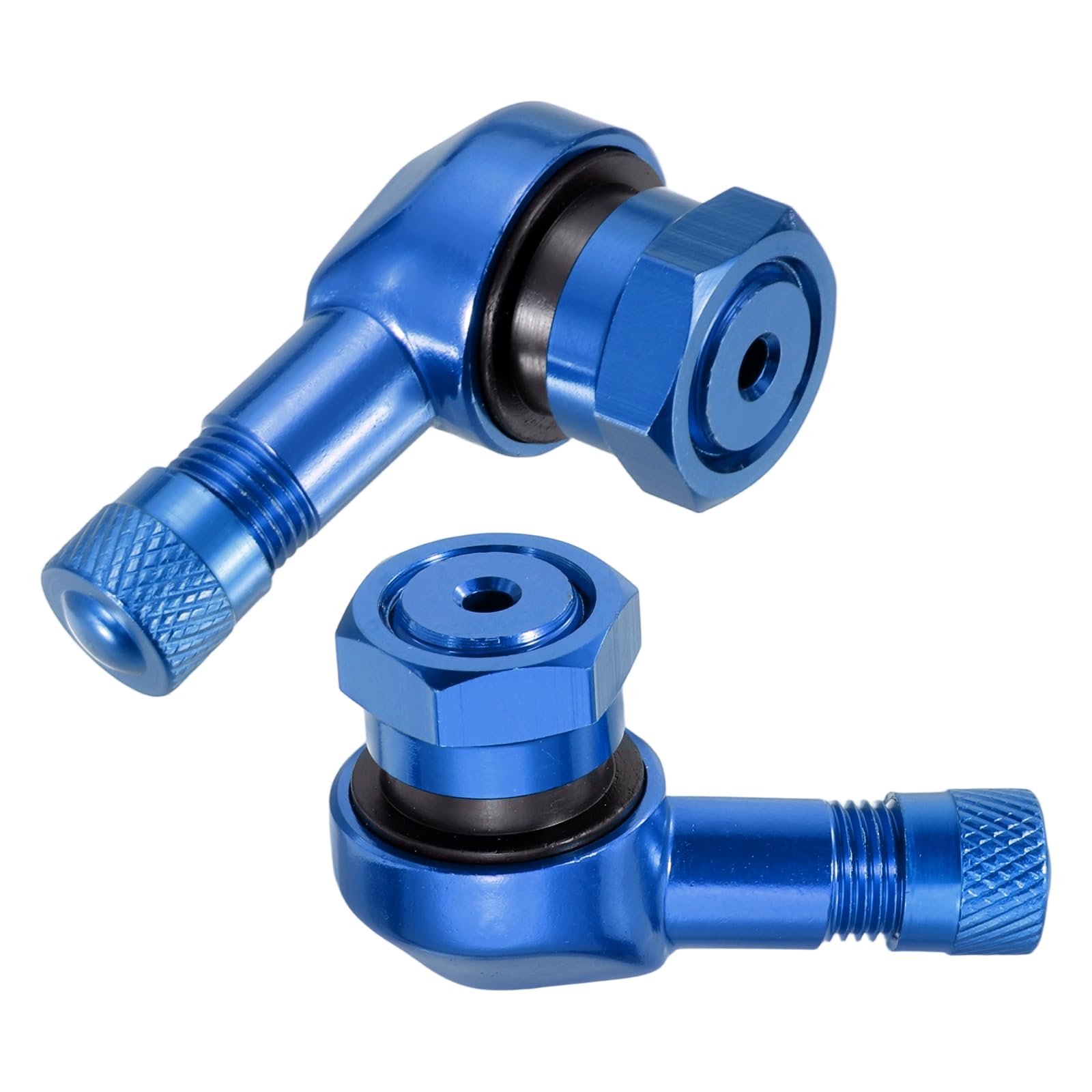 

PATIKIL 10mm~11.3mm CNC Machined Motorcycle Tire Valve Stem 90 Degree синий