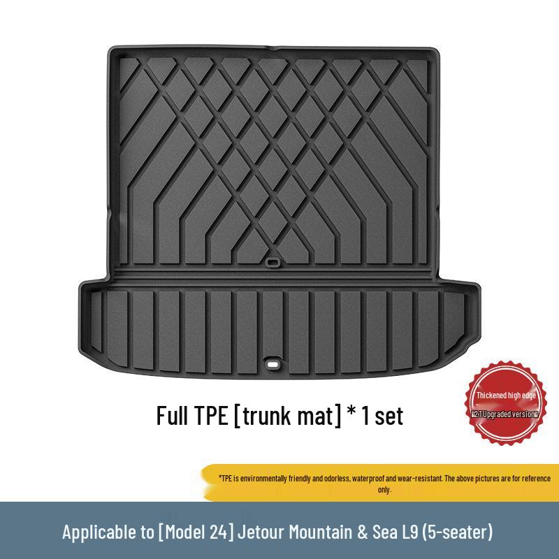 2024 Jetour Shanhai L9 All-TPE Dirt-Resistant Floor Mats & Trunk Liner