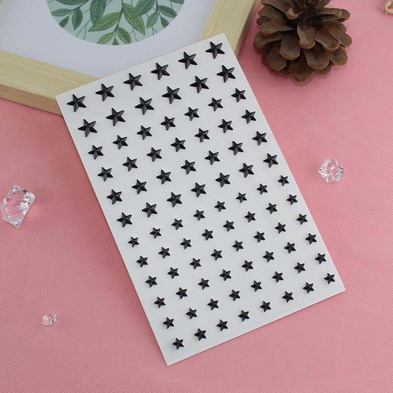 Diamond Crystal Tattoo Sticker Glitter Eyeliner Eyebrow Make Up Face Eyes Diamond Tattoos Rock Rhinestone 3D Eyeliner Stickers