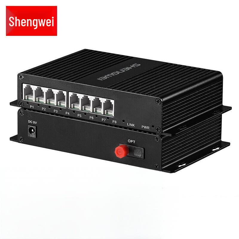 

Shengwei 8-Channel Telephone Optical Transceiver