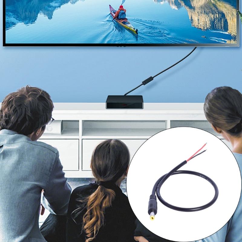 4017 Male/Female Plug To Open End Cable 4.0mmx1.7mm Plug Power Pigtails Cable for Computer Power Supply Repair