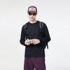 Breathable Raglan-Sleeve Top with Stylish Details Comfortable Everyday Commute T-Shirt with A Round Neckline