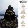 1pc Batman Blanket Lightweight Flannel Throw For Sofa, Bed, Travel, Camping, Livingroom, Office, Couch, Chair, And Bed