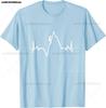 Climbing T-Shirt Heartbeat Rock Mountain Bouldering Gift T-Shirt