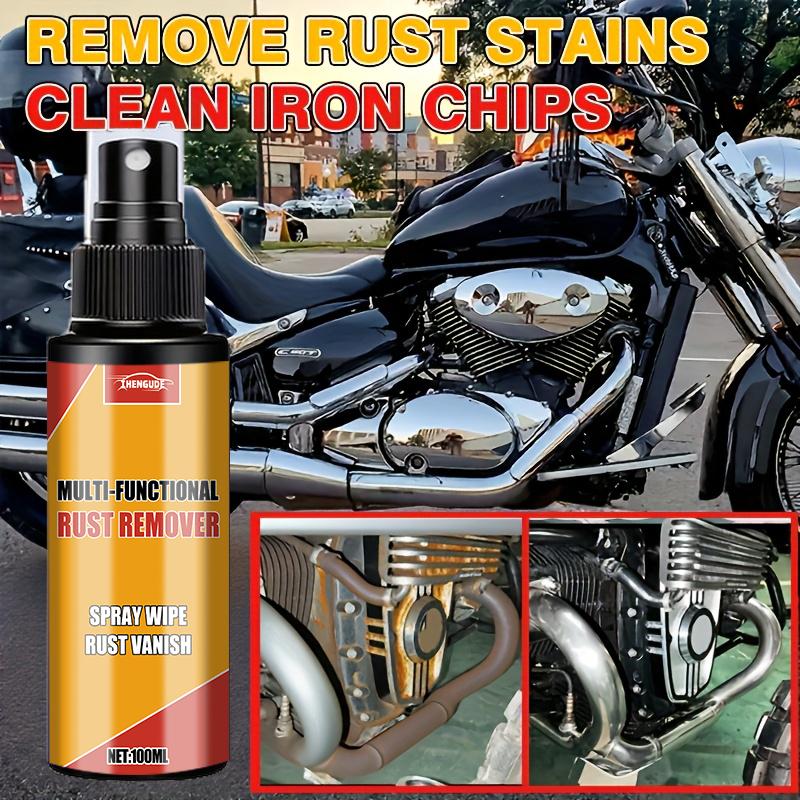 

Rust Removal Spray, Dissolves Tire Rust, Protects Wheel Rims and Brake Drums, Suitable for Household Metal Surfaces, Kitchen Appliances, an 100ml