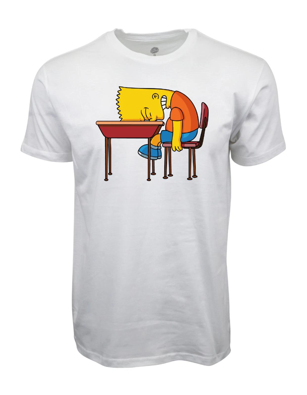 The Simpsons Bart School Bench Graphic T shirt XXXL