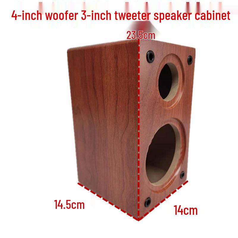 DIY Wooden Bookshelf Speaker Cabinet: 4” 5” 6.5” 8” 10” Two-Way Speaker Enclosure