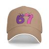 67 Six Seven Cute Meme Sun Baseball Cap  Summer Stylish Trucker Hat For Women Men Hiking Fishing Snapback Cap