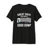 Funny Bin Unisex Poubelle De Recyclage Pour Camion Collecteur DChets Good Dump T Shirt Haut Gamme Vintage