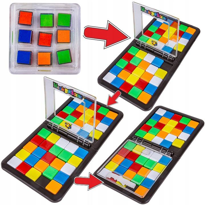 Gra Zręcznościowa Magic Block Game Logiczna Łamigłówka Układanka Dla Dzieci