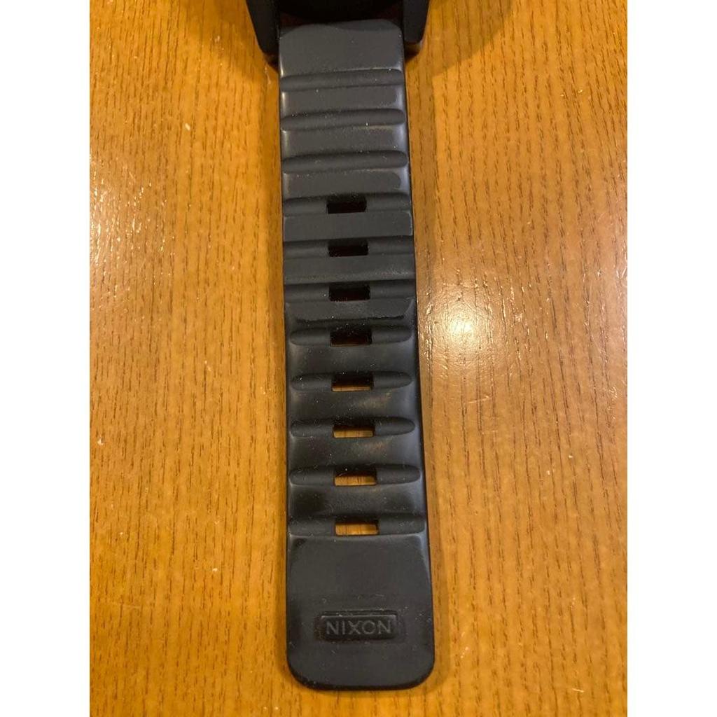Used [Junk item] NIXON THE UNIT watch BLACK