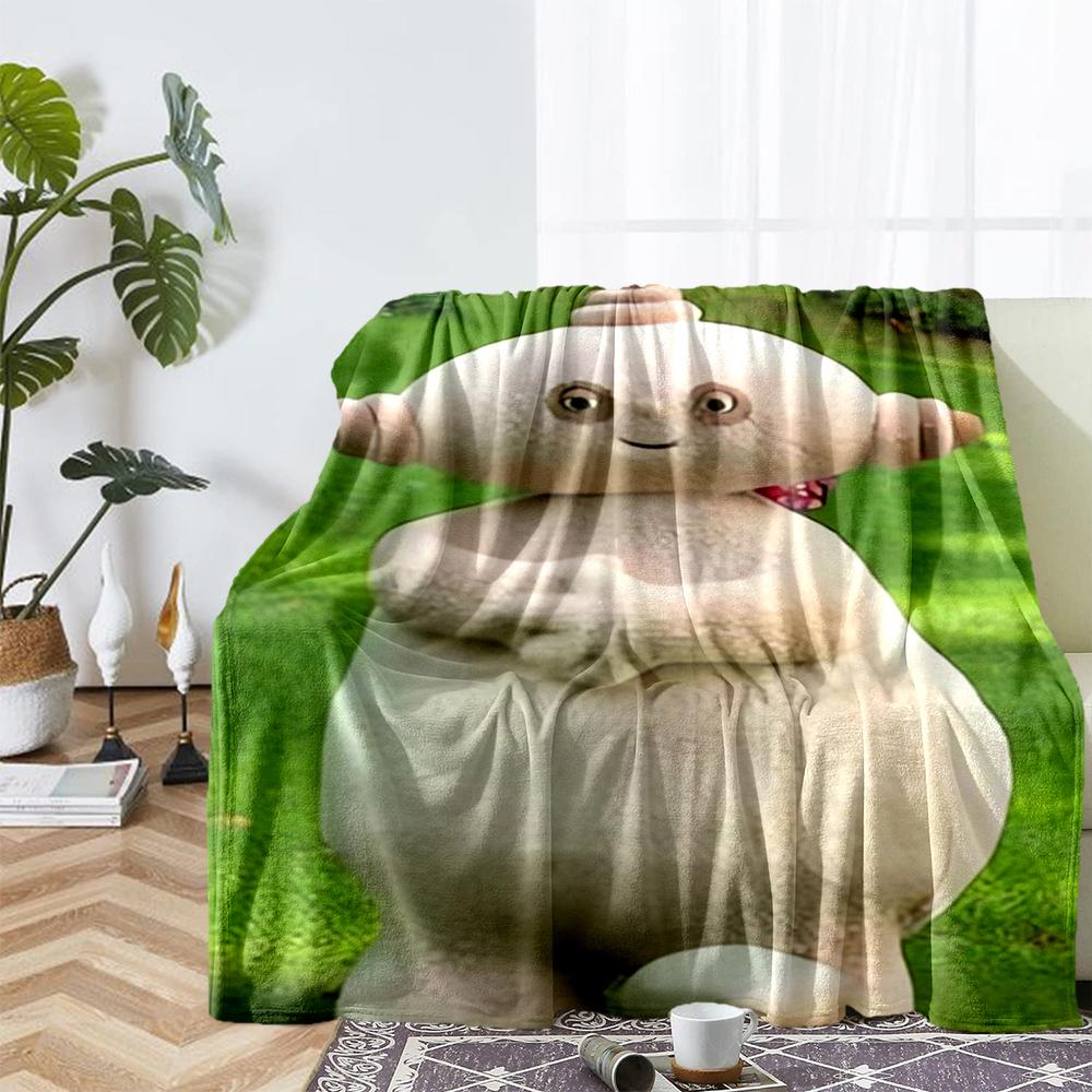 In the Night Garden Theme Printed Blanket - Perfect for Couch, Bed, Travel & Outdoor Use | Machine Washable, Cozy & Durable.
