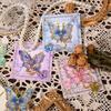 with Charm Chain Page Marker Metal Butterfly Bookmark Durable Bookmark  Students