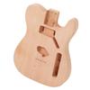 Unlackierter E-Gitarrenkorpus Mahagoni DIY Professioneller E-Gitarrenkörper Ersatzrohling GSB11