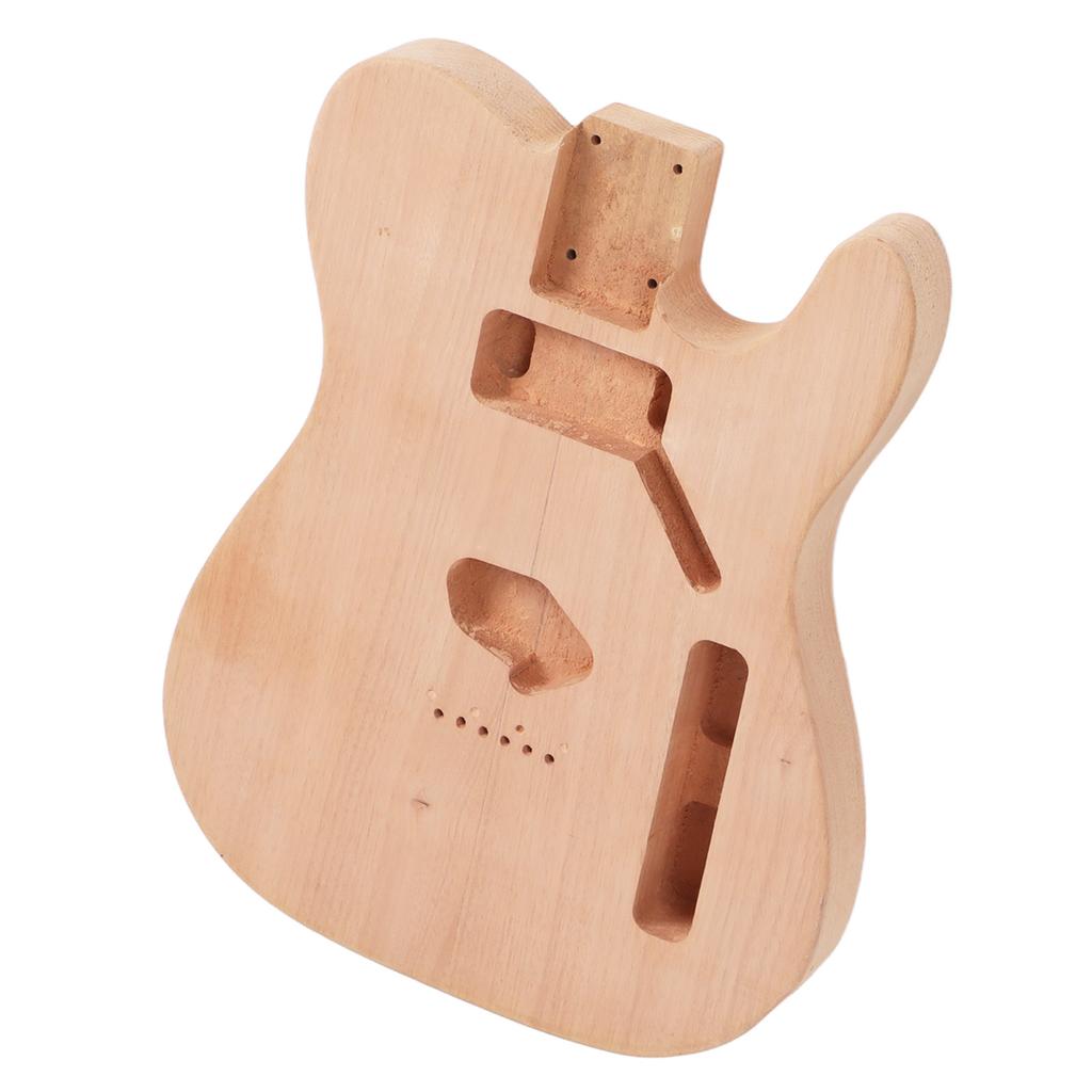 Unlackierter E-Gitarrenkorpus Mahagoni DIY Professioneller E-Gitarrenkörper Ersatzrohling GSB11