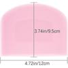 2Pcs 4.72x3.74 Inch/12x9.5cm Dough Scraper Plastic Pastry Cutter Bowl Scrapers Dough Bread Cutters Multipurpose Kitchen Tool for Cake Decorating Bakin