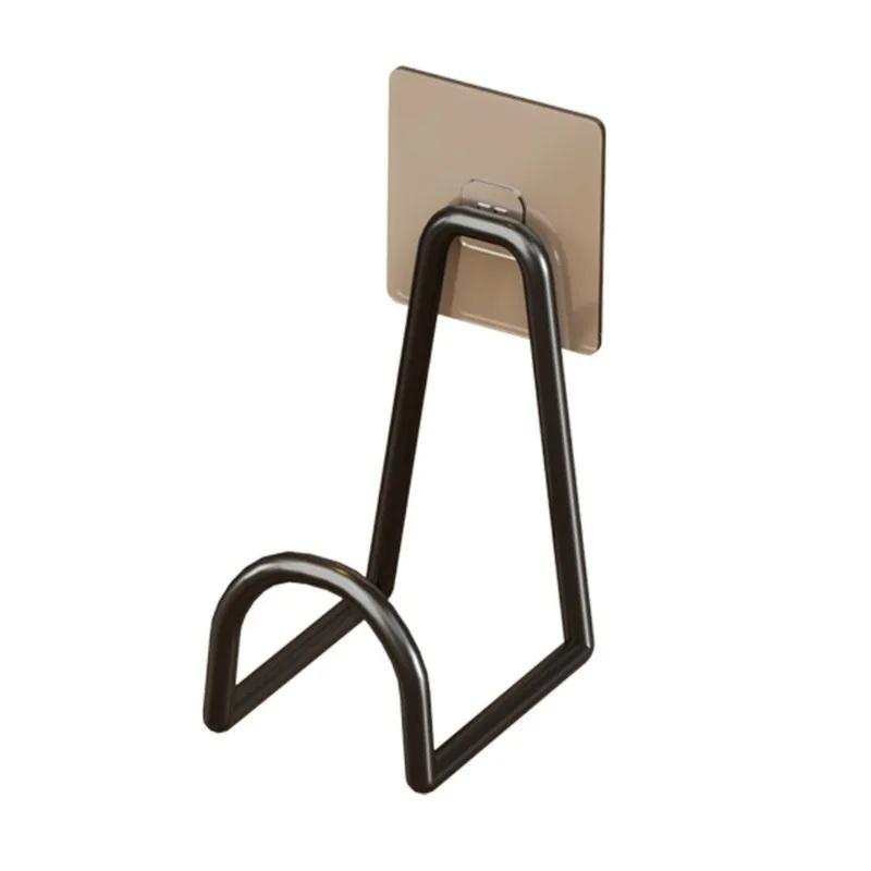 1Pc Adhesive Cap Storage Rack Wall Mount No Drilling Damage Free Hat Organizer for Bedroom Entryway Dorm Use