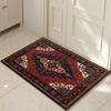 Retro Entrance Doormat Door Mat Outdoor Welcome Home Front Room Rugs Floor Foot Mat Hallway Carpet Anti Slip Washable