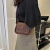 Trendy Street Style Small Square Pu Shoulder Bag 2023 Fashion Crossbody Purse