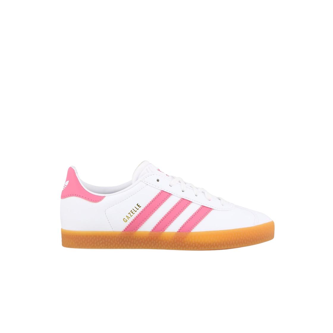 

(j) Adidas Gazelle Footwear White Pink Fusion 255