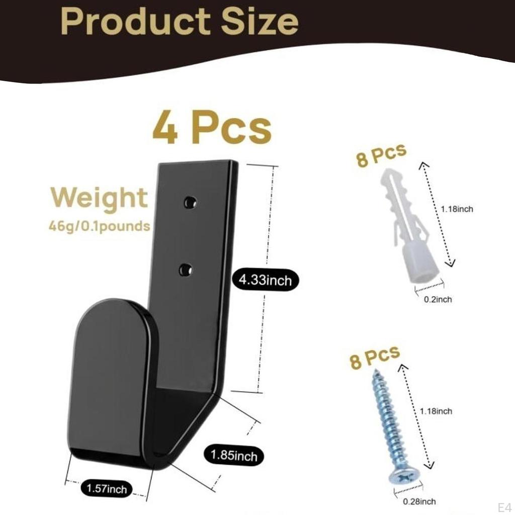 4 Belt Display Stands with Screws. Hangers.