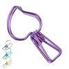 20Pcs Clips Multifunctional Strong Hollow Spring Clip for Clothes Drying Sealing Small Clip