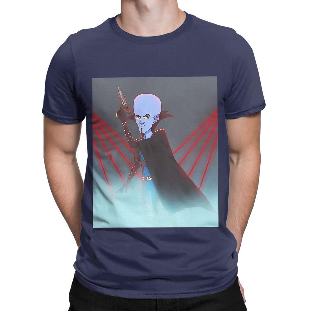 Art Megamind Funny 100 Cotton TShirt Megamind vs The dDoom Syndicate Tees Tops For Unisex