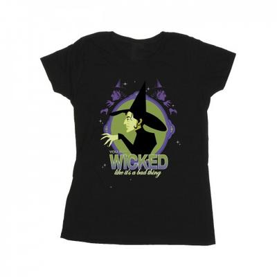 Zauberer von Oz Damen/Damen Böse Hexe Baumwoll-T-Shirt