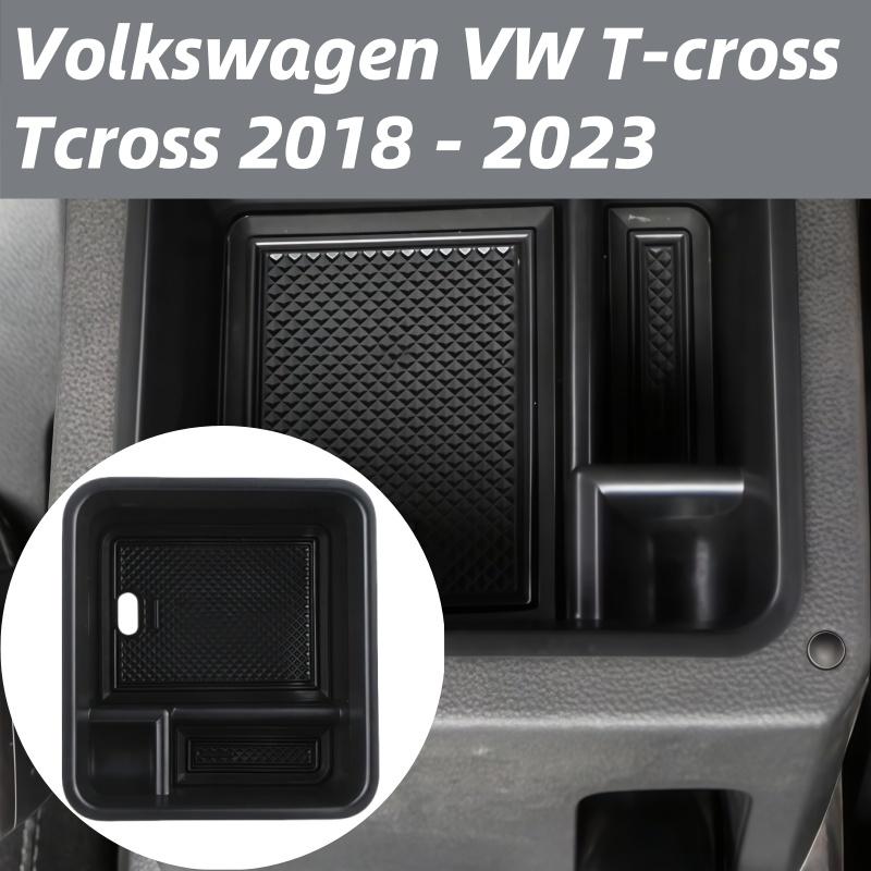 Auto Armrest Storage Box Tray Fit For Volkswagen Vw T-Cross Tcross - Abs Auto Container Organizer Auto Accessories