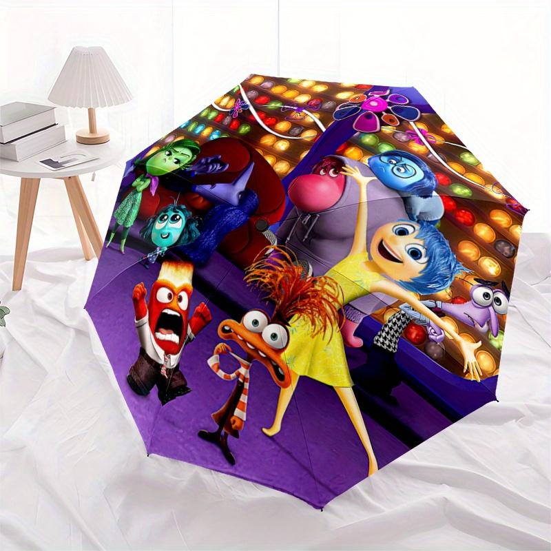 

1pc Automatic Opening/Closing Umbrella with Portable Tri-Fold Design, 8-Bone Iron Frame - Outdoor Umbrella for Festivals, Travelers, Daily U
