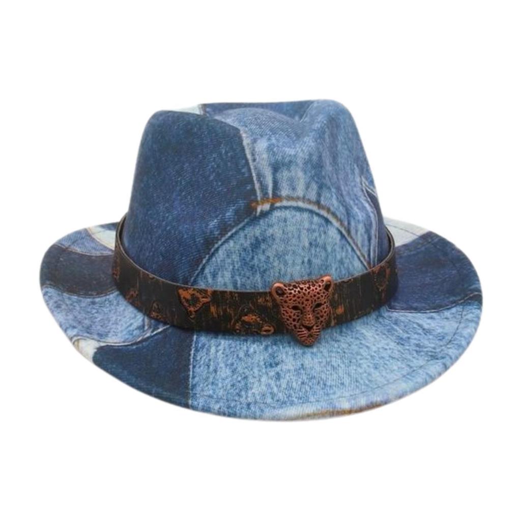 New American Leopard Print Children'S Catwalk Stage Children'S Top Hat Jazz Hat Children'S Size Prop Hat