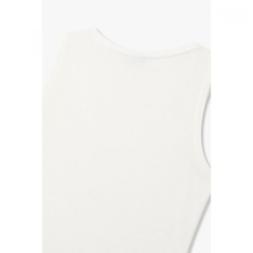 Emporio Armani Women S Scoop Neck Tank Top buSineSS Eagle Logo 0825313503