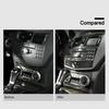 Carbon Fiber Car Central Control panel covers For Mercedes Benz C W204 07-10 LB