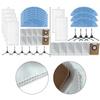 1 Set  For ECOVACS Y1 / Y1 Plus / Y1 PRO Filter Mop Cloth Bag Side Brush Kit Vacuum Cleaner Accessories Spare To Replace